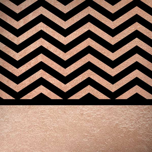 Rose Gold Chevron Split Moto G6 Skin