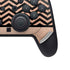 Rose Gold Chevron Split Nintendo Switch 2 (2025) Pro Controller Skin