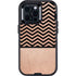 Rose Gold Chevron Split Otterbox Defender iPhone Skin