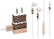 Rose Gold Chevron Split Phone Charger Skin