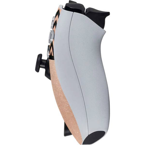 Rose Gold Chevron Split PlayStation Portal Remote Player Skin