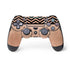Rose Gold Chevron Split PlayStation PS4 Skins