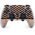Rose Gold Chevron Split PS5 DualSense Edge Pro Controller Skin
