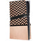 Rose Gold Chevron Split PS5 Pro Disk Console Skin