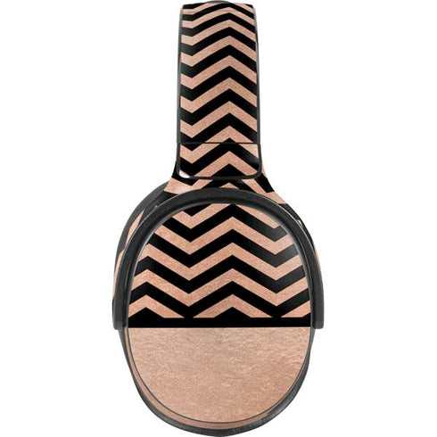 Rose Gold Chevron Split Skullcandy Venue Skin