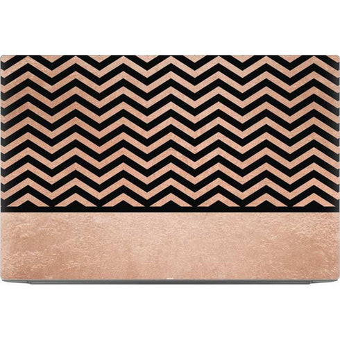 Rose Gold Chevron Split Dell XPS Skin