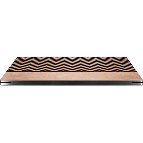 Rose Gold Chevron Split Dell XPS Skin