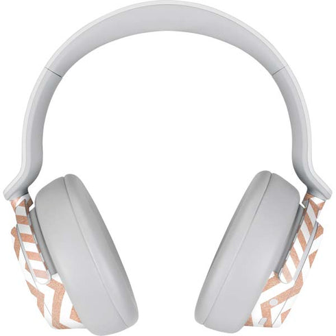 Rose Gold Chevron Surface Headphones Skin