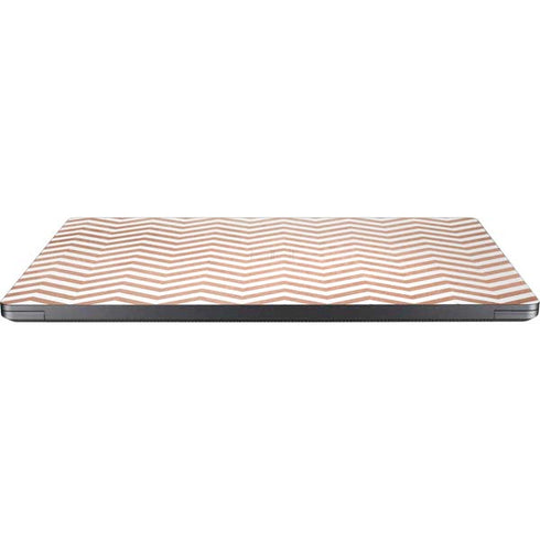 Rose Gold Chevron Surface Laptop 7 15in Skin