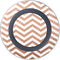 Rose Gold Chevron Wireless Charger Skin