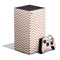 Rose Gold Chevron XBox Series X Digital Edition Bundle Skin
