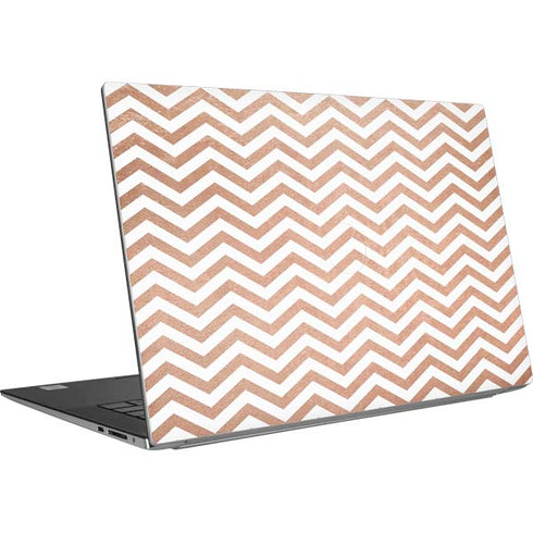 Rose Gold Chevron Dell XPS Skin