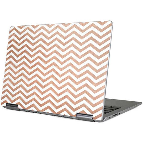 Rose Gold Chevron Yoga 710 14in Skin