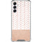 Rose Gold Herringbone Gabb Phone 4 Clear Case