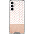 Rose Gold Herringbone Galaxy A16 5G Clear Case