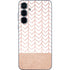 Rose Gold Herringbone Galaxy A35 5G Skin