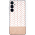 Rose Gold Herringbone Galaxy A36 5G Skin