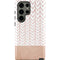 Rose Gold Herringbone Galaxy S23 Ultra Pro Case
