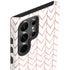 Rose Gold Herringbone Galaxy S23 Ultra Pro Case
