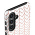 Rose Gold Herringbone Galaxy S25 Impact Case