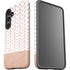 Rose Gold Herringbone Galaxy S25 Impact Case