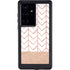 Rose Gold Herringbone Galaxy S24 Ultra Waterproof Case