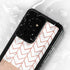 Rose Gold Herringbone Galaxy S24 Ultra Waterproof Case
