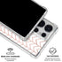 Rose Gold Herringbone Galaxy S25 Ultra Clear Case