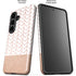 Rose Gold Herringbone Galaxy S26 Impact Case