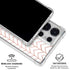 Rose Gold Herringbone Galaxy S26 Ultra Clear Case