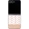 Rose Gold Herringbone Galaxy Z Flip6 Skin