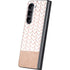 Rose Gold Herringbone Galaxy Z Fold5 5G Skin
