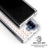 Rose Gold Herringbone Galaxy Z Fold6 Clear Case