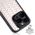 Rose Gold Herringbone iPhone 15 Pro Kickstand Case