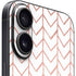 Rose Gold Herringbone iPhone 16 Plus Skin