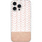 Rose Gold Herringbone iPhone 16 Pro Max Skin