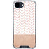 Rose Gold Herringbone iPhone 16e Clear Case