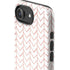 Rose Gold Herringbone iPhone 16e Impact Case
