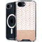 Rose Gold Herringbone iPhone 16e MagSafe Case