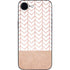Rose Gold Herringbone iPhone 16e Skin