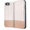 Rose Gold Herringbone iPhone 7 Folio Case