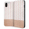 Rose Gold Herringbone iPhone 8 Folio Case