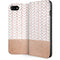 Rose Gold Herringbone iPhone SE (2nd & 3rd Gen) Folio Case