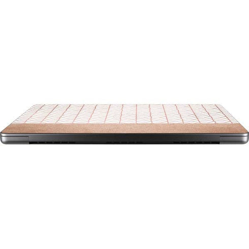 Rose Gold Herringbone Apple MacBook Pro 14-inch Skin