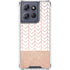 Rose Gold Herringbone Moto G Play 5G (2025) Clear Case