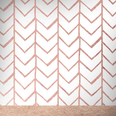 Rose Gold Herringbone Moto G6 Skin