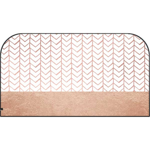 Rose Gold Herringbone Nintendo Switch 2 (2025) with Joy-Con Skin