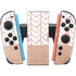 Rose Gold Herringbone Nintendo Switch 2 (2025) Joy-Con Controller Skin
