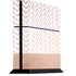 Rose Gold Herringbone PlayStation PS4 Skins