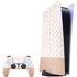 Rose Gold Herringbone PlayStation PS5 Skins